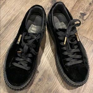 FENTY x PUMA BY RIHANNA SIZE 9 VELVET CREEPERS